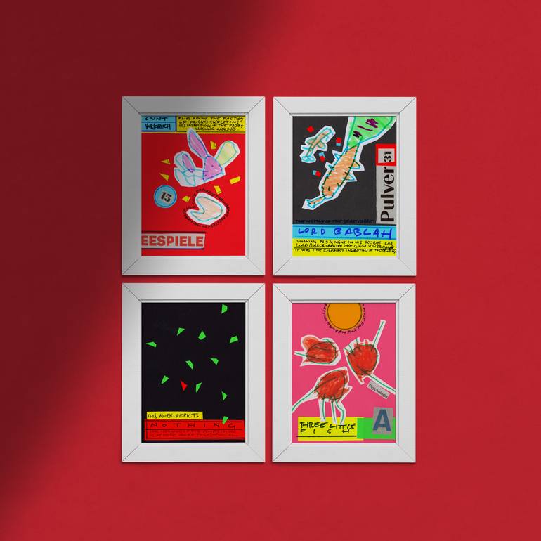 Original Conceptual Cartoon Mixed Media by Thomas Kast