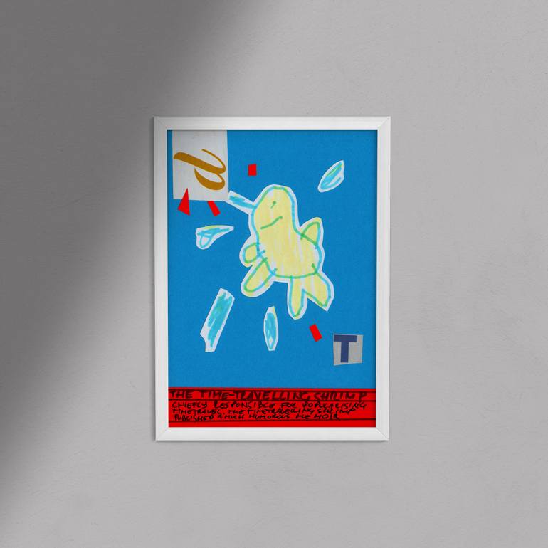 Original Conceptual Cartoon Mixed Media by Thomas Kast