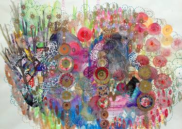 Print of Abstract Collage by Lia Porto
