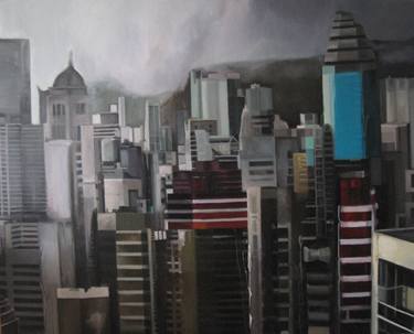 Original Figurative Cities Paintings by Pierre-Antoine Lépine