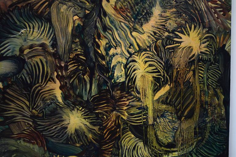 Original Abstract Expressionism Nature Painting by Edyta Hul