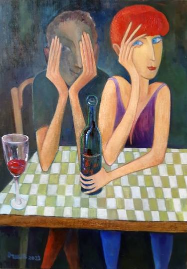 Original Contemporary Food & Drink Paintings by Zakir Akhmedov