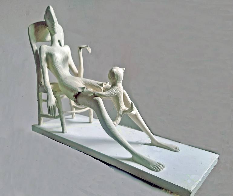 Original Men Sculpture by Zakir Akhmedov