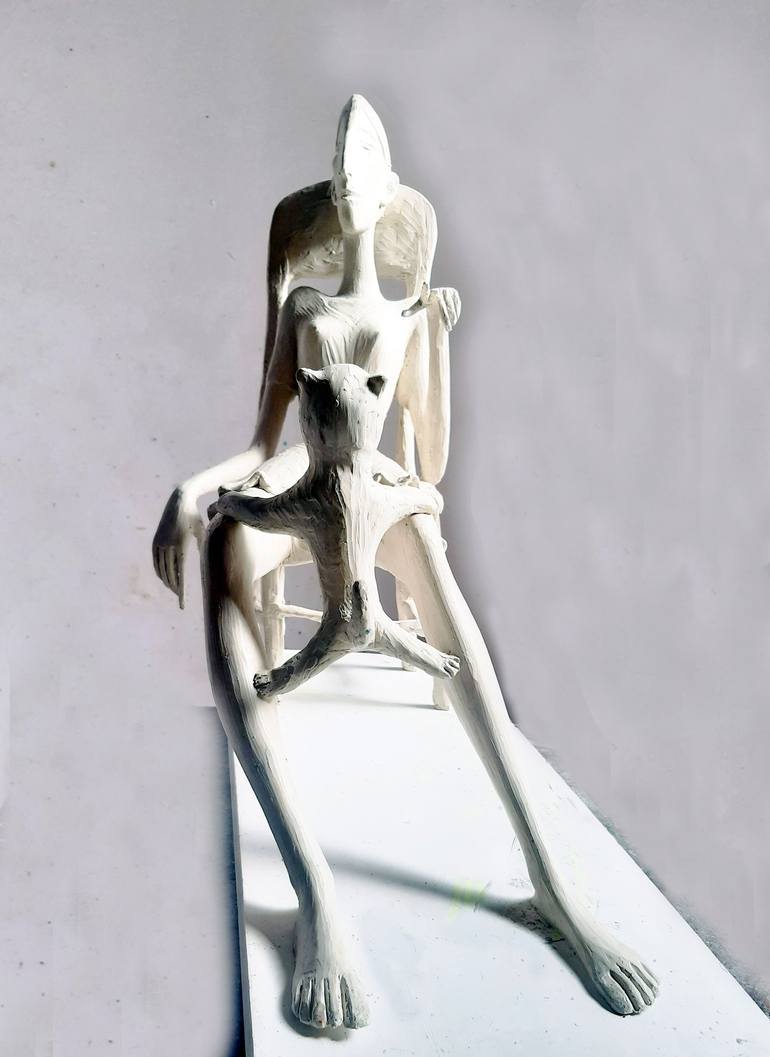 Original Men Sculpture by Zakir Akhmedov