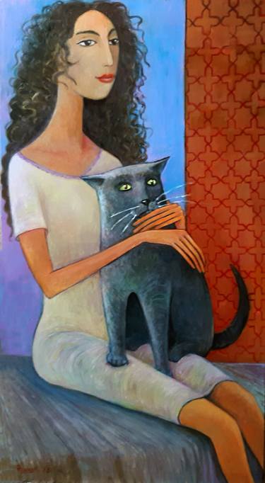 Original Abstract Painting by Zakir Akhmedov
