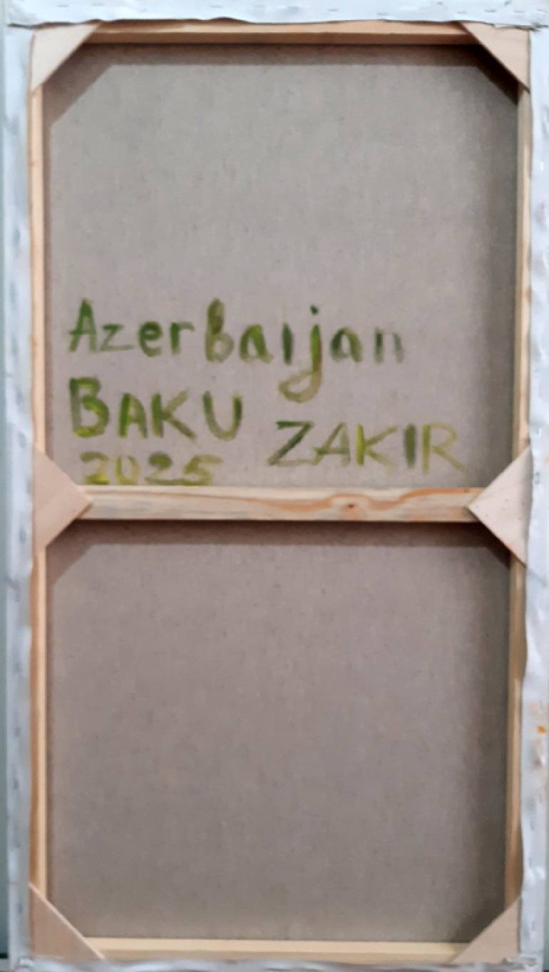 Original Abstract Painting by Zakir Akhmedov