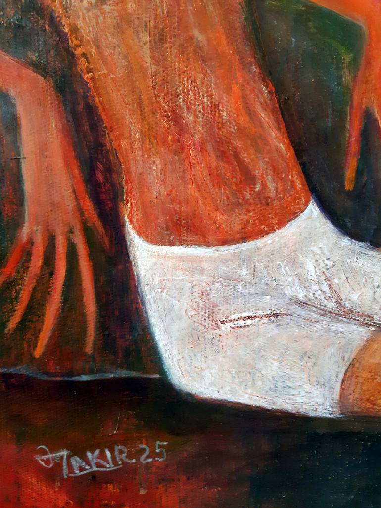 Original Contemporary Erotic Painting by Zakir Akhmedov
