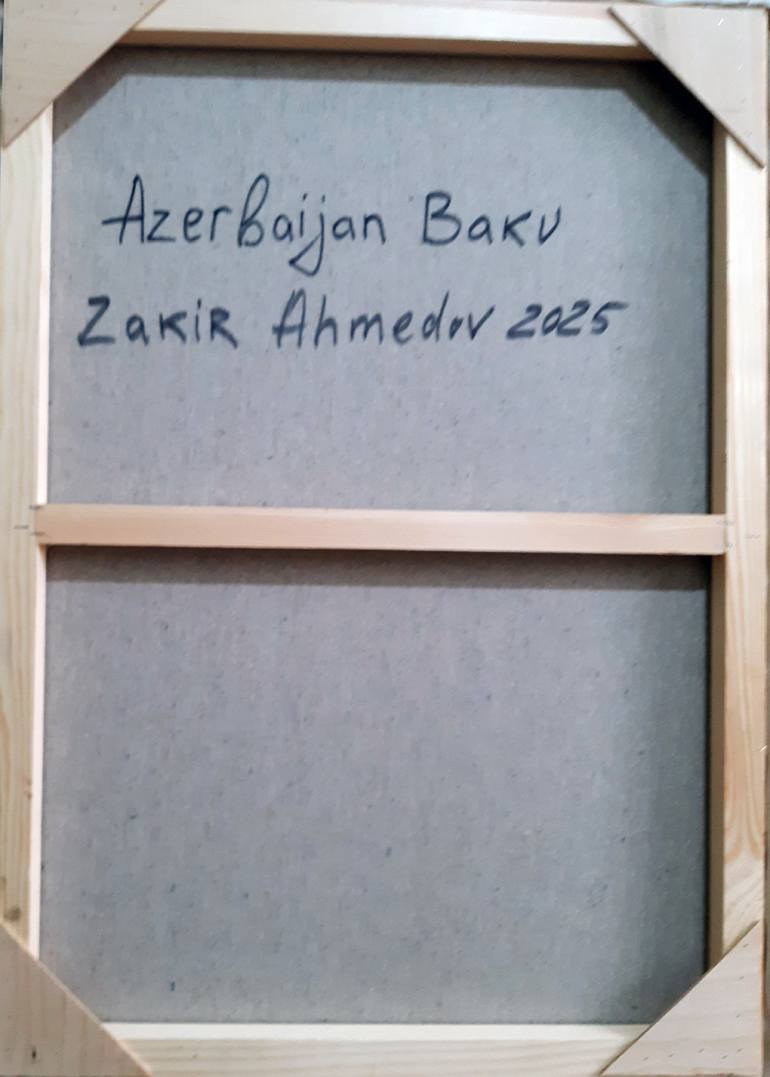Original Contemporary Men Painting by Zakir Akhmedov