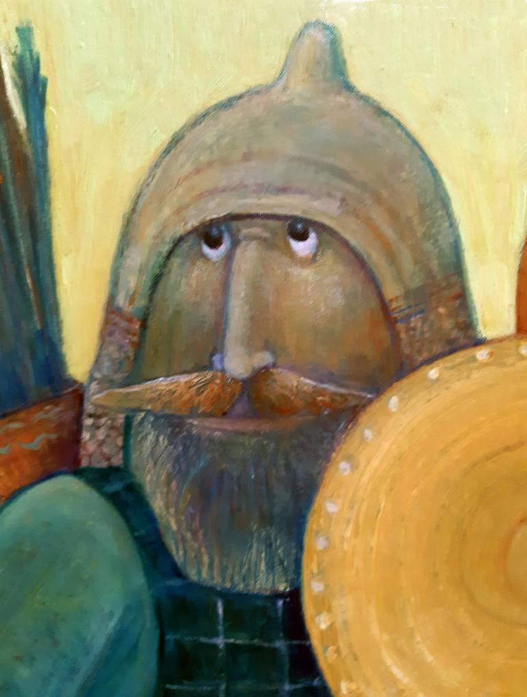 Original Contemporary Men Painting by Zakir Akhmedov