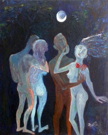 Original Modern Nude Paintings by Zakir Akhmedov