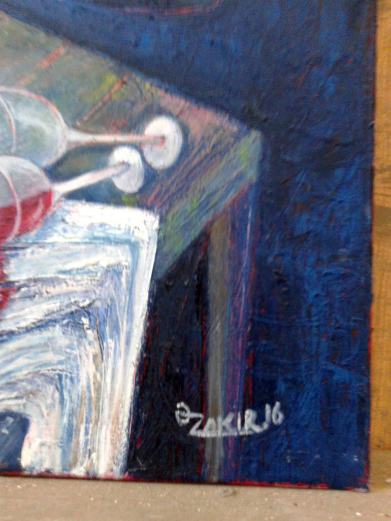 Original Modernism Nude Painting by Zakir Akhmedov