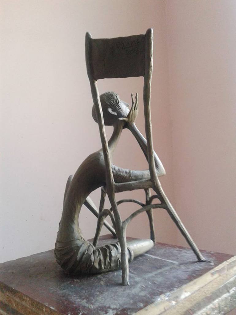 Original Nude Sculpture by Zakir Akhmedov