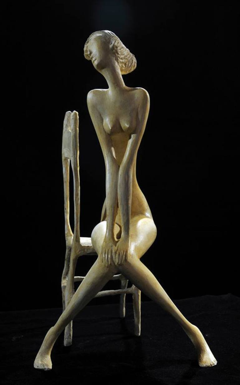 Original Modern Love Sculpture by Zakir Akhmedov