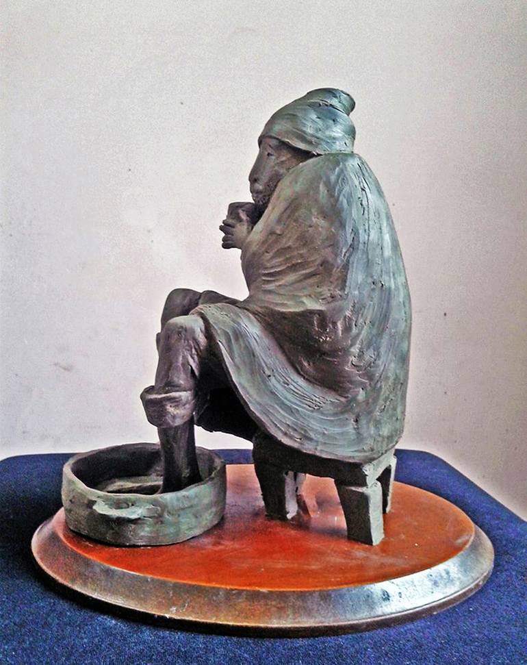 Original Abstract Sculpture by Zakir Akhmedov