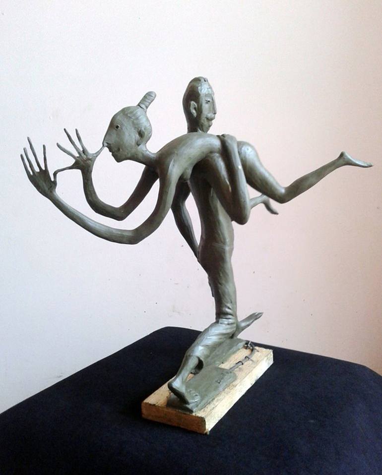 Original Fine Art Love Sculpture by Zakir Akhmedov