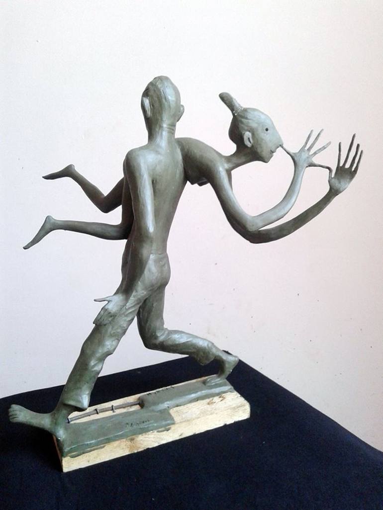 Original Fine Art Love Sculpture by Zakir Akhmedov