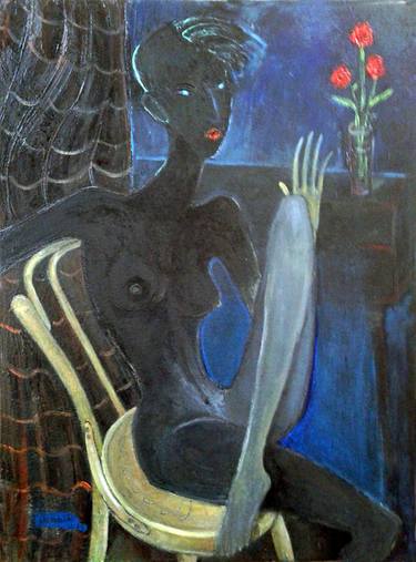 Original Modern Erotic Paintings by Zakir Akhmedov