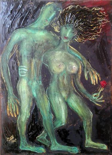 Original Surrealism Nude Paintings by Zakir Akhmedov