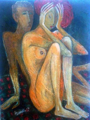 Original Figurative Erotic Paintings by Zakir Akhmedov