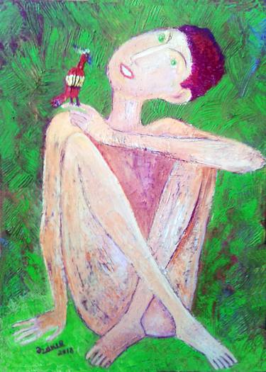 Original Impressionism Erotic Paintings by Zakir Akhmedov