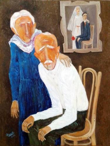 Original People Paintings by Zakir Akhmedov