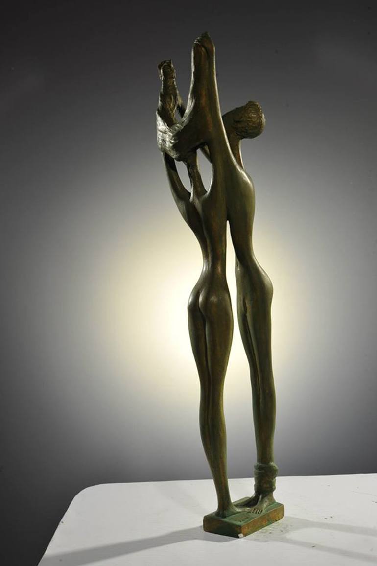 Original Modern Erotic Sculpture by Zakir Akhmedov