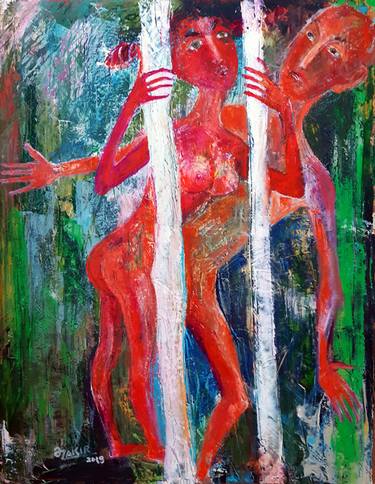 Original Erotic Paintings by Zakir Akhmedov