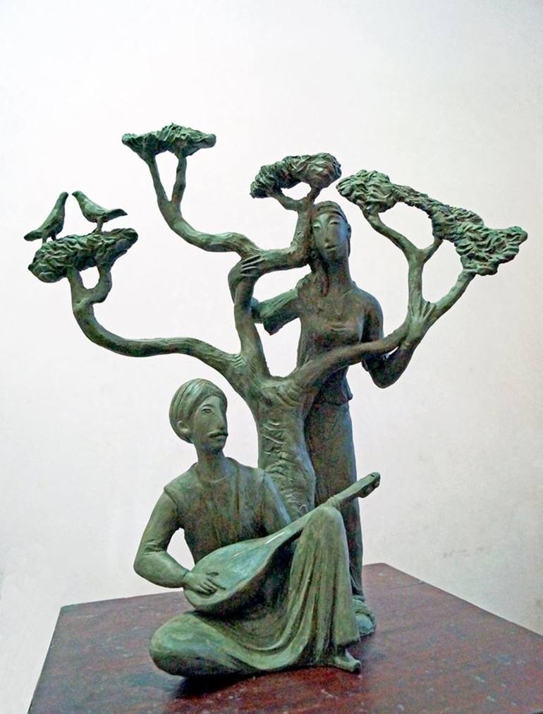 Original Fine Art Classical mythology Sculpture by Zakir Akhmedov