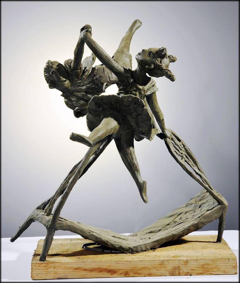 Original Children Sculpture by Zakir Akhmedov