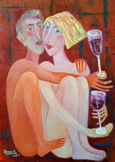 Original Impressionism Love Paintings by Zakir Akhmedov