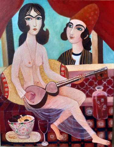 Original Impressionism Love Paintings by Zakir Akhmedov
