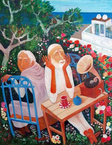 Original Fine Art Family Paintings by Zakir Akhmedov