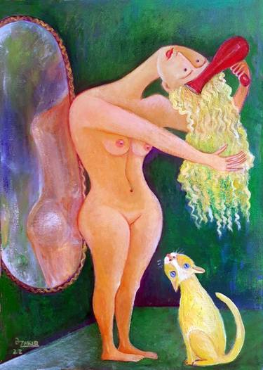 Original Erotic Paintings by Zakir Akhmedov