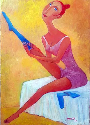 Original Women Paintings by Zakir Akhmedov