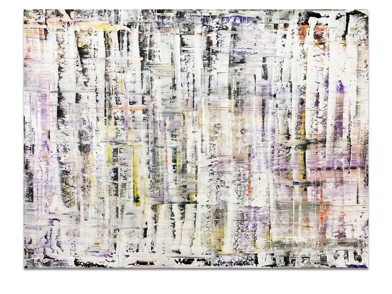 Original Abstract Expressionism Abstract Painting by Parscha Mirghawameddin