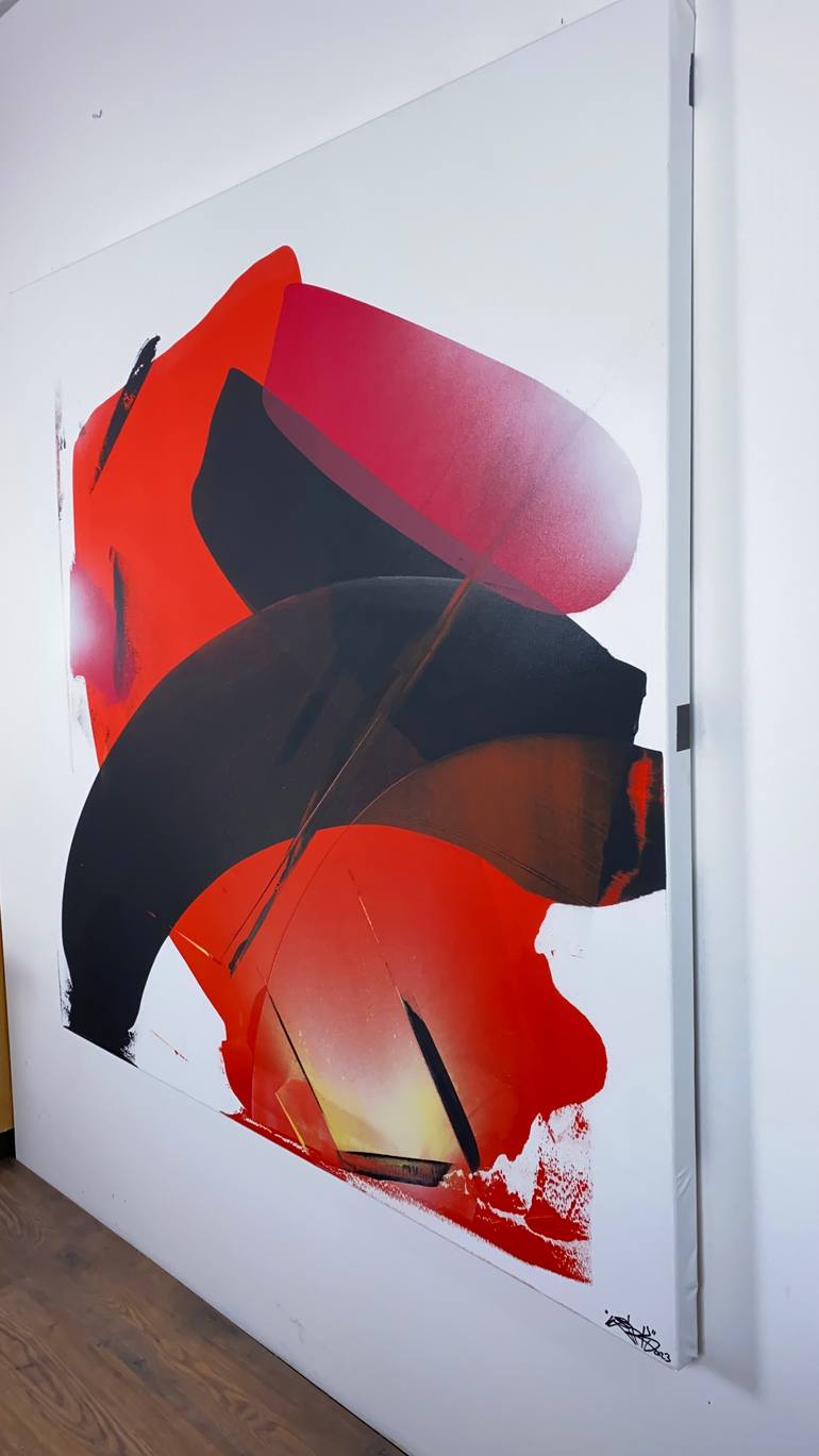 Original Contemporary Abstract Painting by Parscha Mirghawameddin
