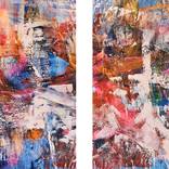 Destination - (Diptychon) by Parscha Mirghawameddin