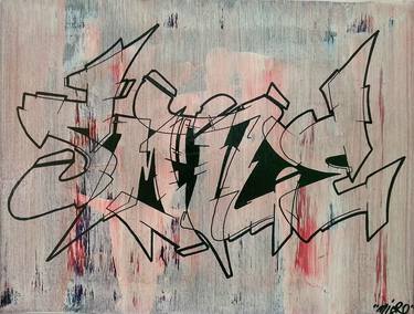 Original Graffiti Paintings by Parscha Mirghawameddin