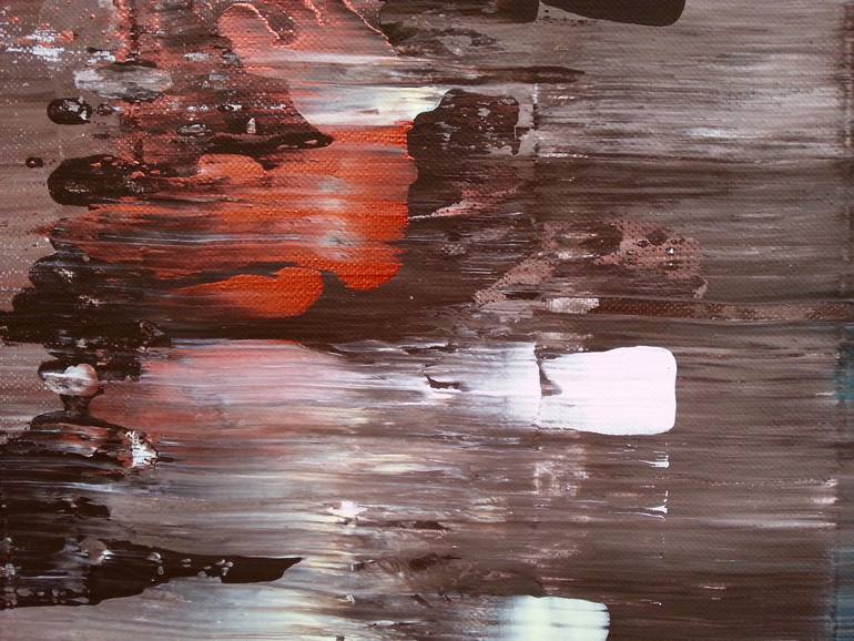 Original Abstract Expressionism Abstract Painting by Parscha Mirghawameddin