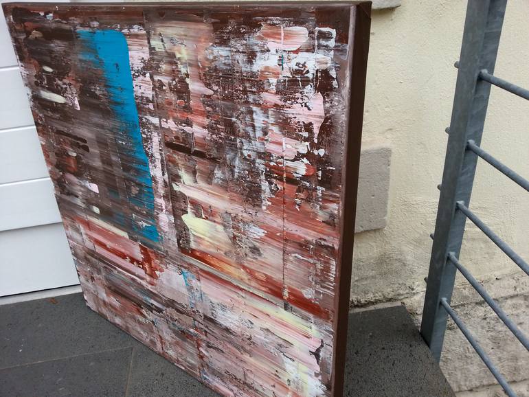 Original Abstract Expressionism Abstract Painting by Parscha Mirghawameddin