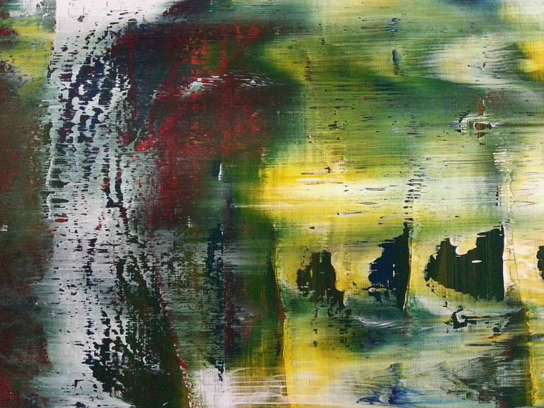 Original Abstract Painting by Parscha Mirghawameddin