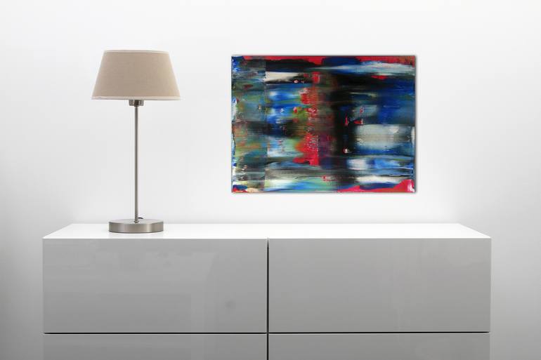 Original Abstract Painting by Parscha Mirghawameddin