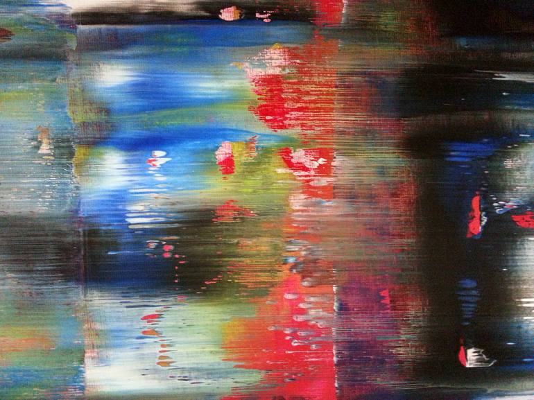 Original Abstract Painting by Parscha Mirghawameddin