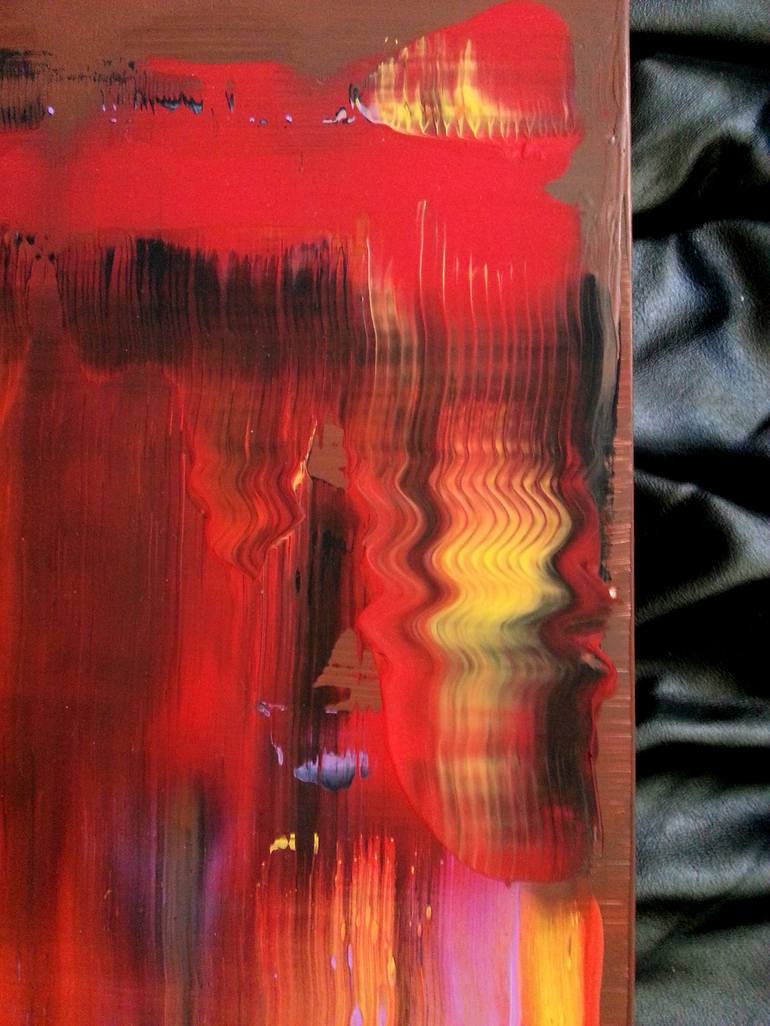 Original Abstract Painting by Parscha Mirghawameddin