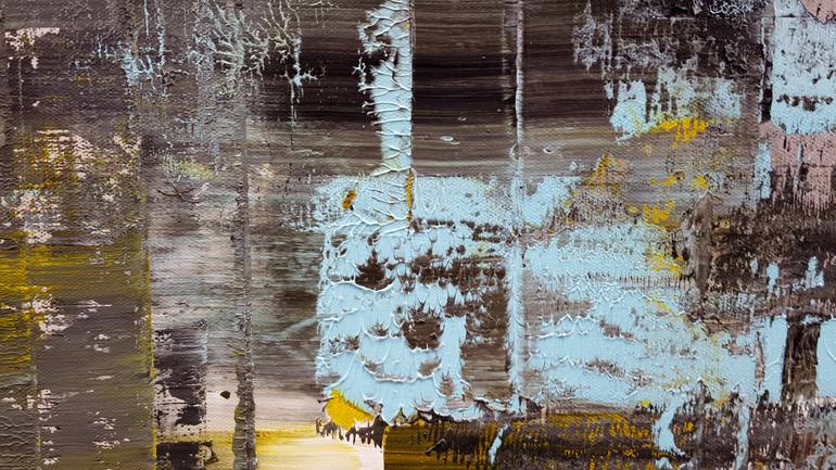 Original Abstract Expressionism Abstract Painting by Parscha Mirghawameddin