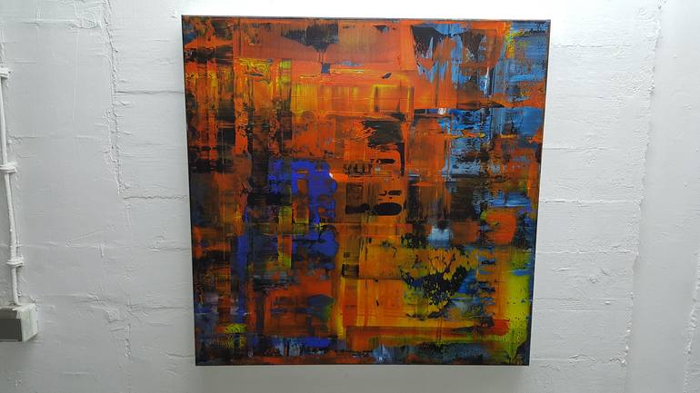 Original Abstract Painting by Parscha Mirghawameddin