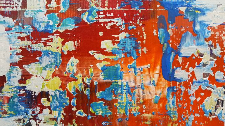 Original Abstract Painting by Parscha Mirghawameddin