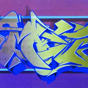 Collection Graffiti on canvas