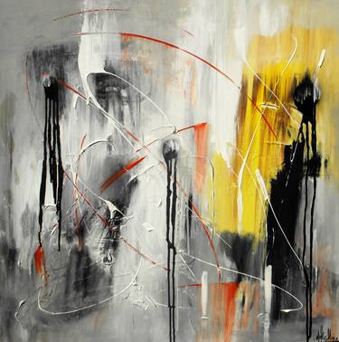 Original Abstract Paintings by Parscha Mirghawameddin