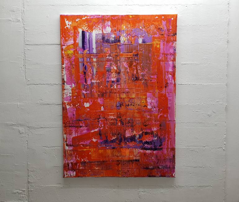 Original Abstract Painting by Parscha Mirghawameddin